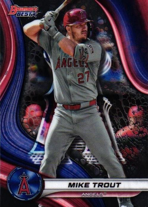 2024 Bowman's Best Baseball Mike Trout #1 PSA 10