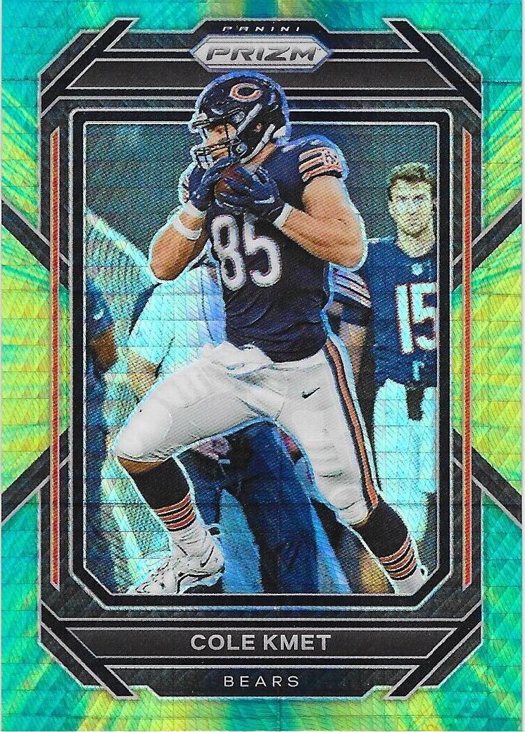 2022 Panini Prizm Football Hyper Cole Kmet #50