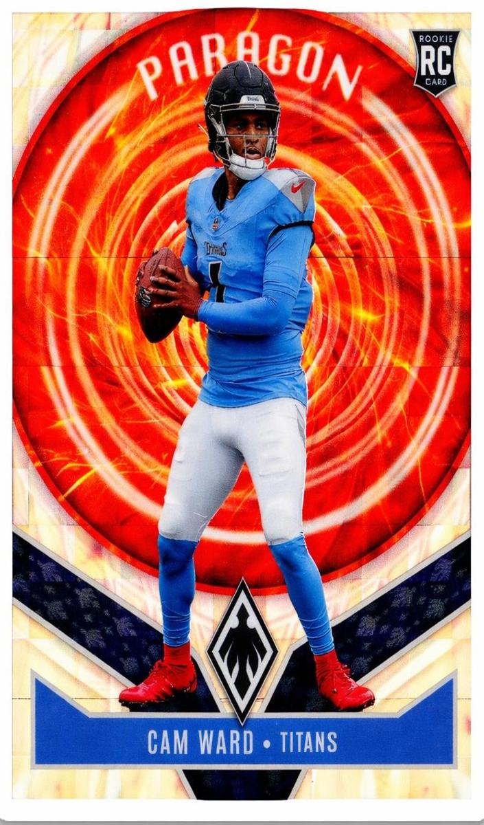 2025 Panini Phoenix Football Silver Pandora Cam Ward #2