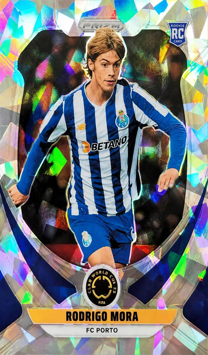 2025 Panini Prizm FIFA Club World Cup Soccer Ice Rodrigo Mora #98