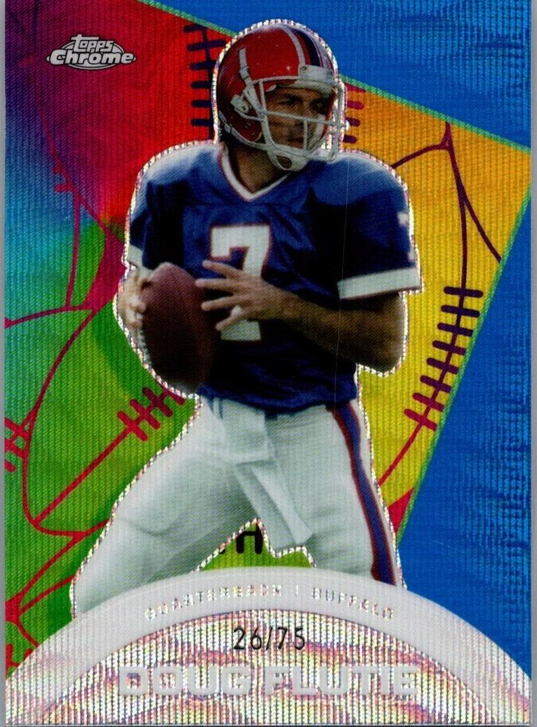 2023 Topps Composite Football Blue Wave Refractor Doug Flutie #CAE-2