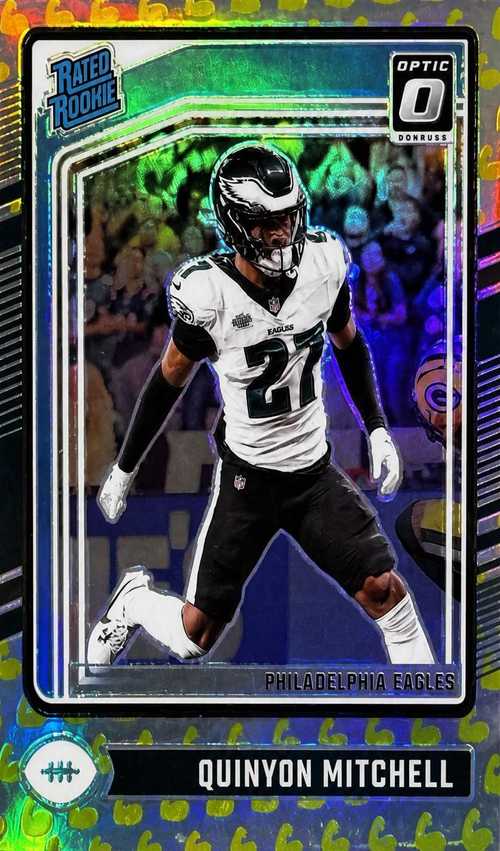 2024 Donruss Optic Football Flex Quinyon Mitchell #282 PSA 10
