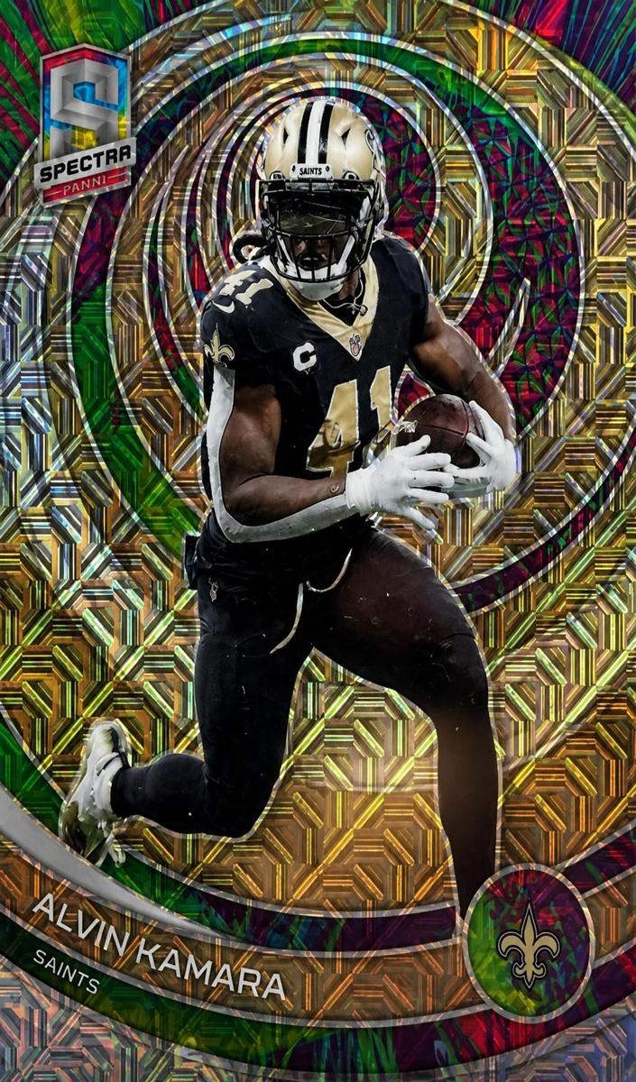 2023 Panini Spectra Football Meta Alvin Kamara #67