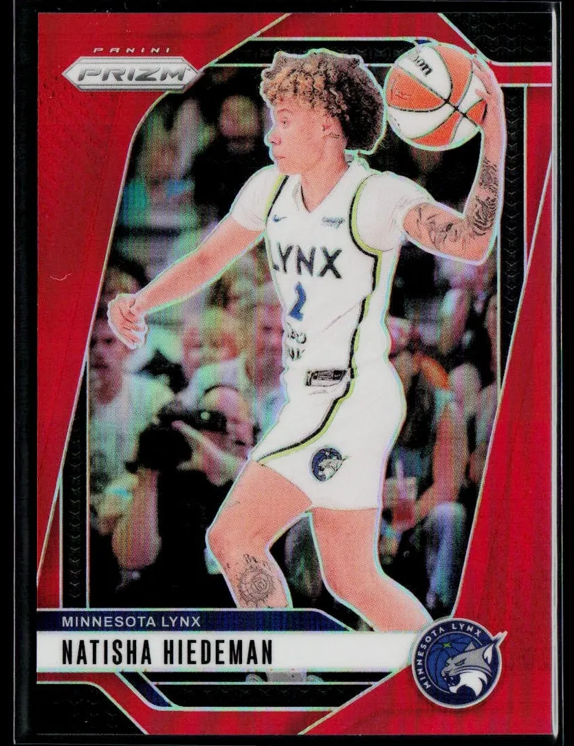 2024 Panini Prizm WNBA Basketball Red Natisha Hiedeman #18