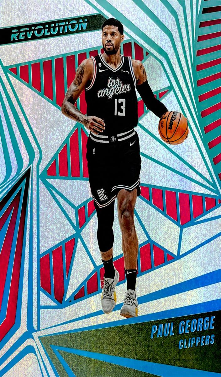 2023 Panini Revolution Basketball Neutron Paul George #27