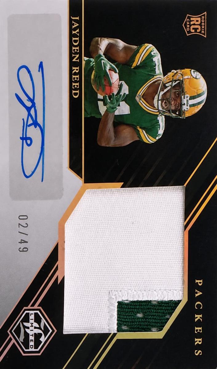 2023 Panini Limited Football Gold Spotlight Jayden Reed #160