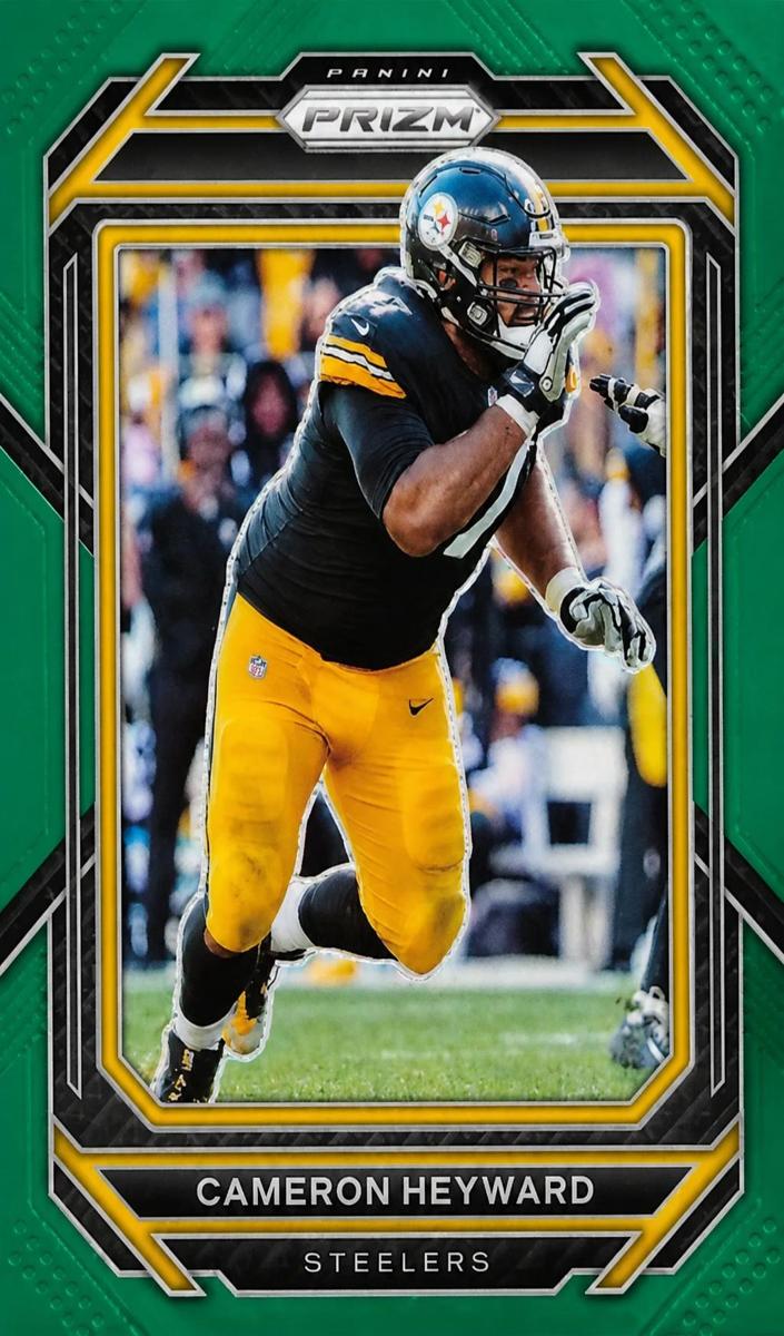 2022 Panini Prizm Football Green Cameron Heyward #250
