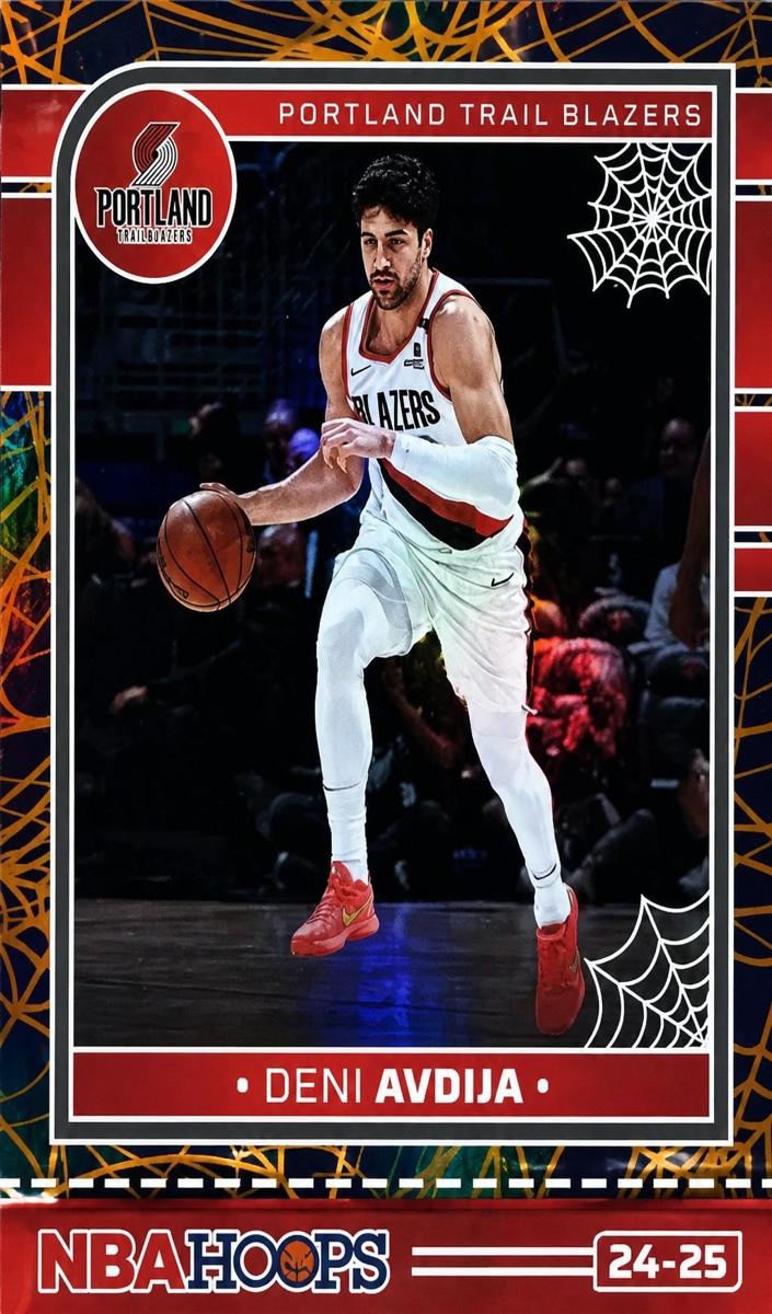 2024 Panini Haunted Hoops Basketball Holo Webs Deni Avdija #43
