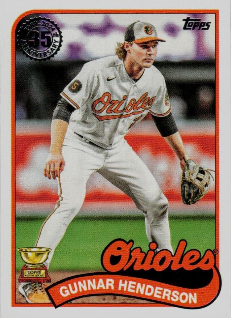2024 Topps Baseball Gunnar Henderson #89B2-10 SGC 9.5