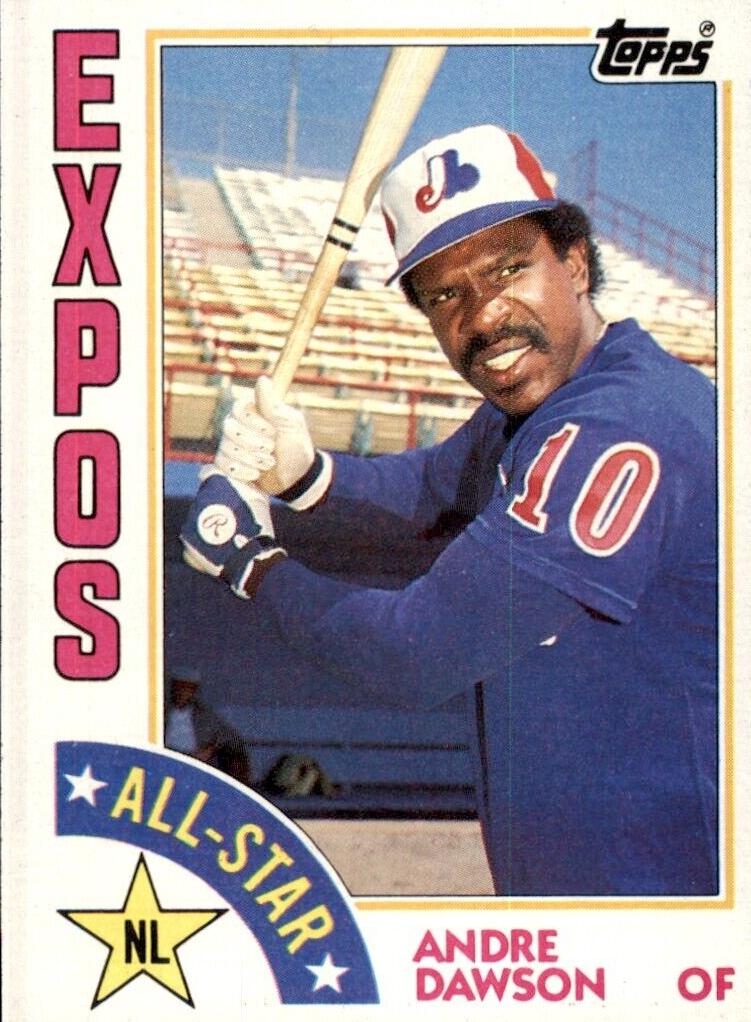 1984 Topps Baseball Andre Dawson #392