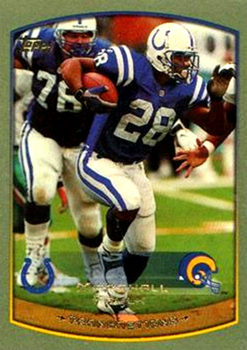 1999 Topps Football Marshall Faulk #40