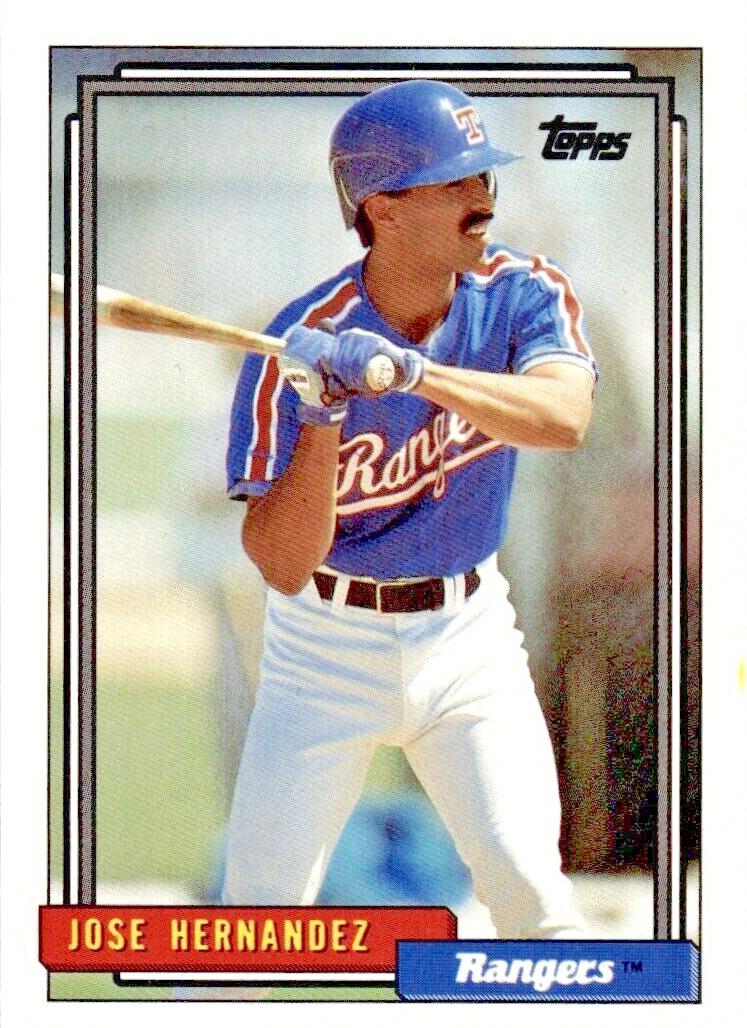 1992 Topps Baseball Jose Hernandez #237 PSA 10