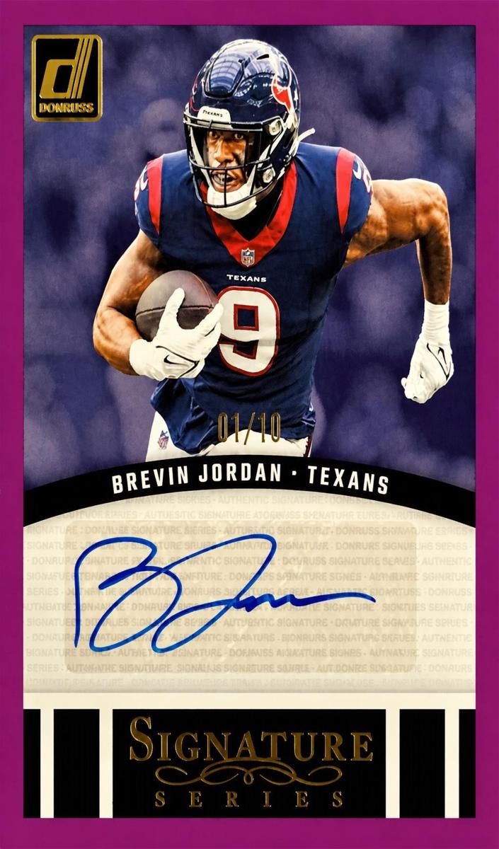 2024 Panini Donruss Football Purple Brevin Jordan #SSE-BJO
