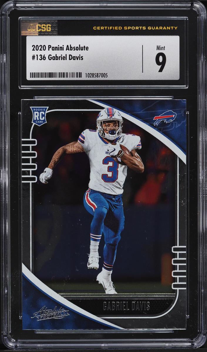 2020 Panini Absolute Football Gabriel Davis #136