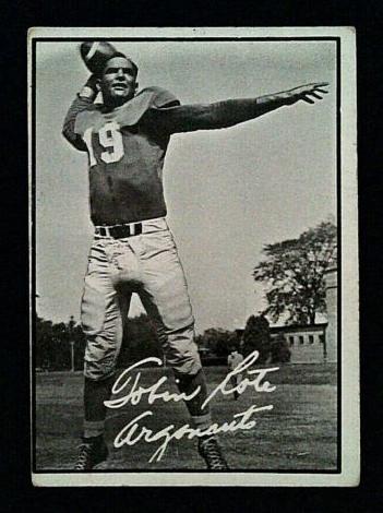 1961 Topps CFL Football Tobin Rote #114