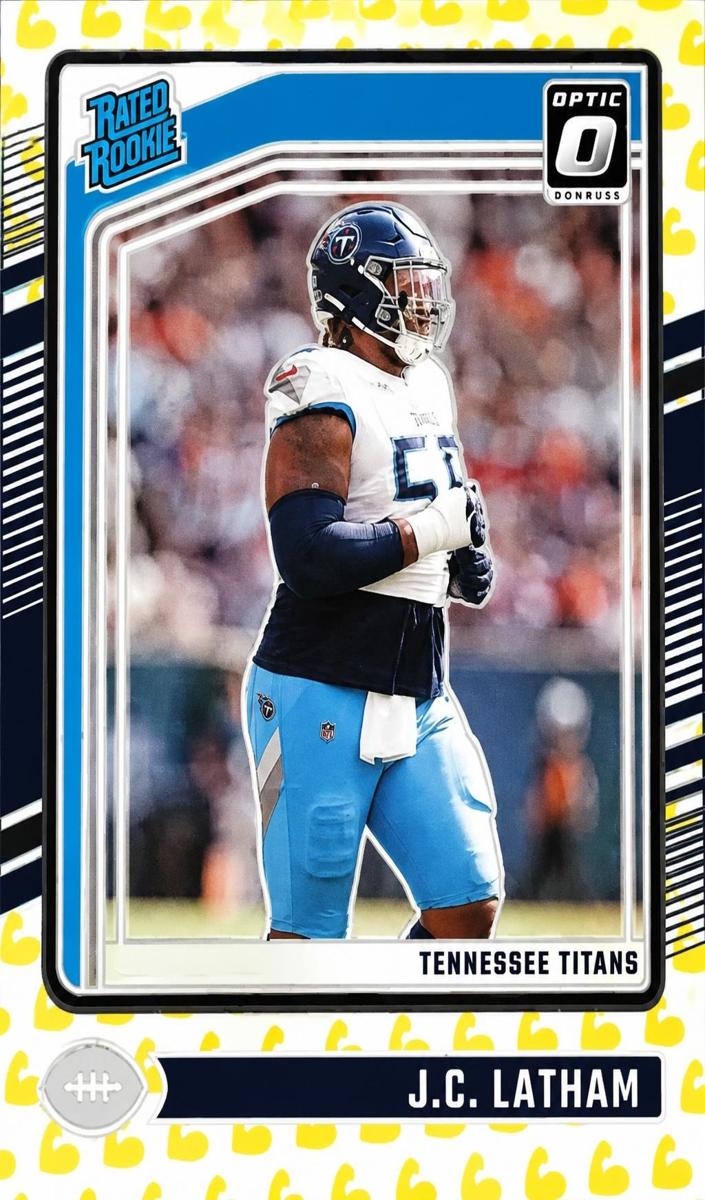 2024 Donruss Optic Football Flex J.C. Latham #234