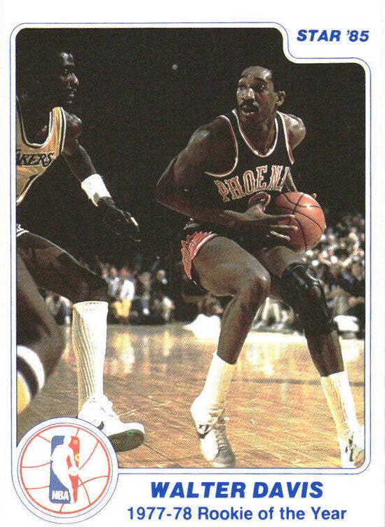 1985 Star Basketball Walter Davis #8 BGS 8