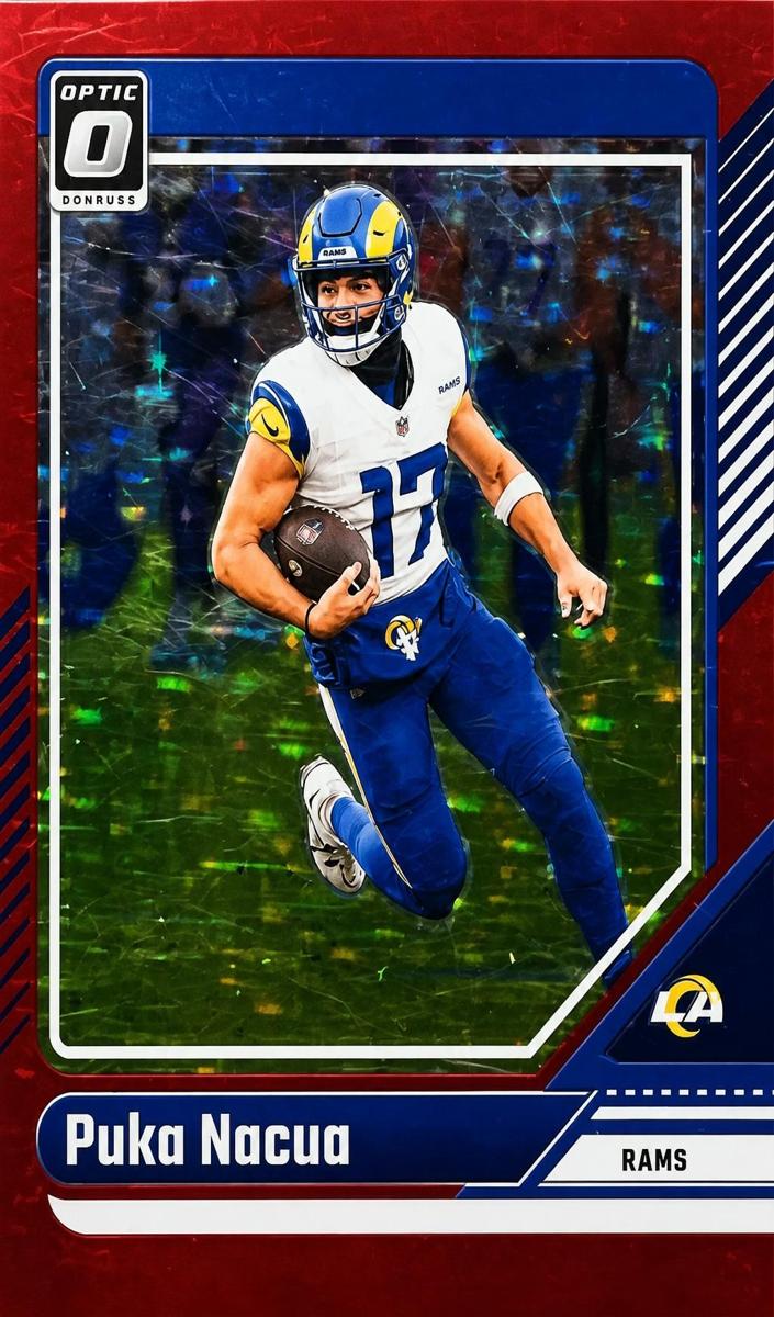2024 Donruss Optic Football Red Stars Puka Nacua #115