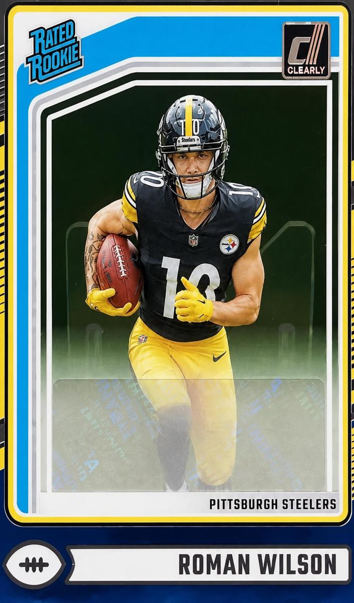 2024 Panini Clearly Donruss Football Roman Wilson #77