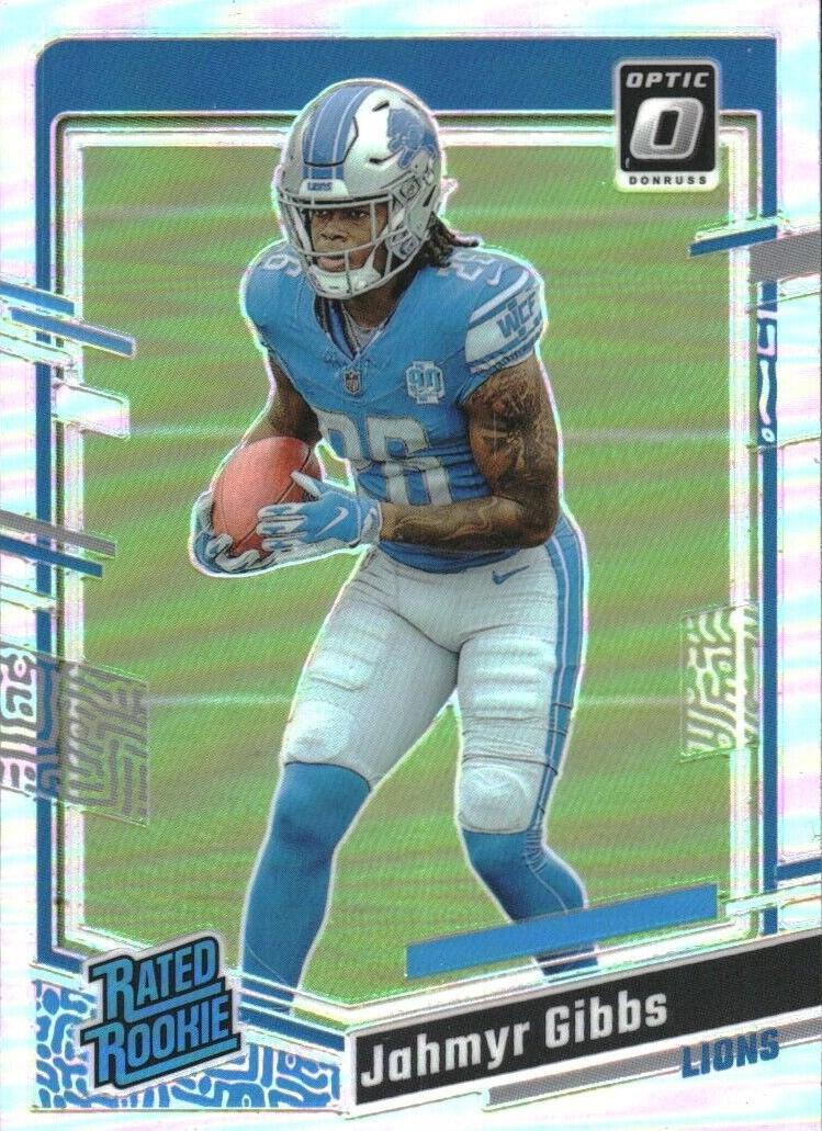 2023 Donruss Optic Football Holo Jahmyr Gibbs #236 RAW Ungraded