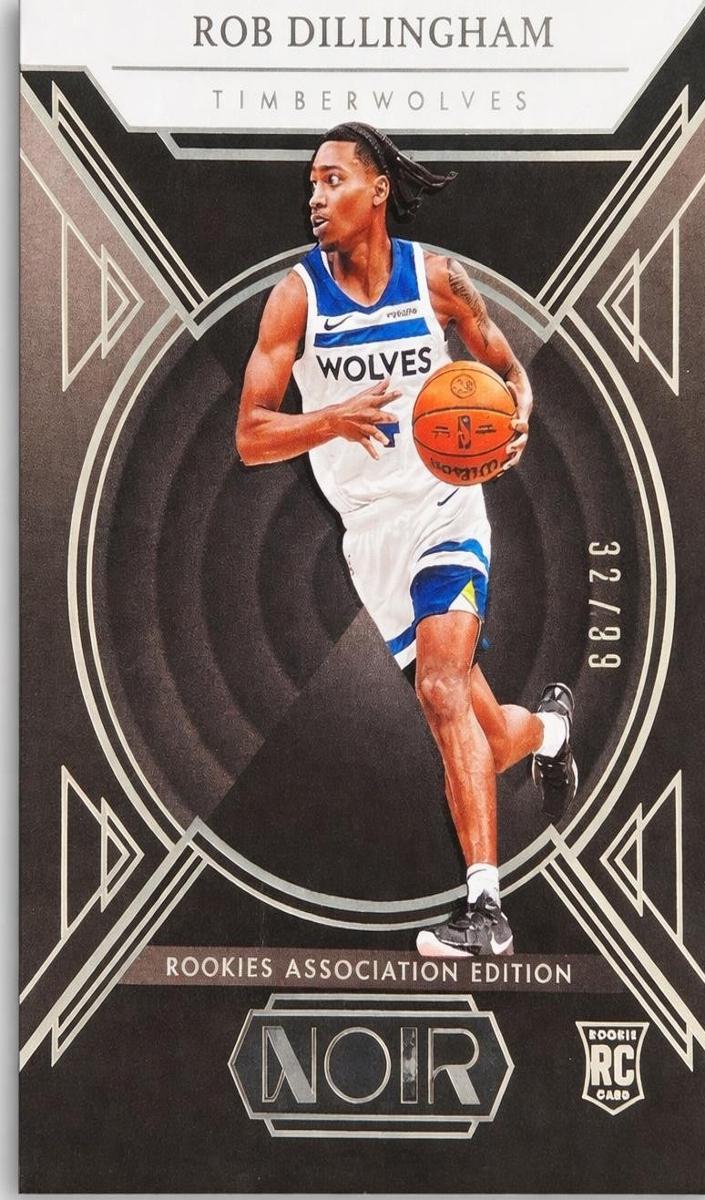 2024 Panini Noir Basketball Rob Dillingham #168