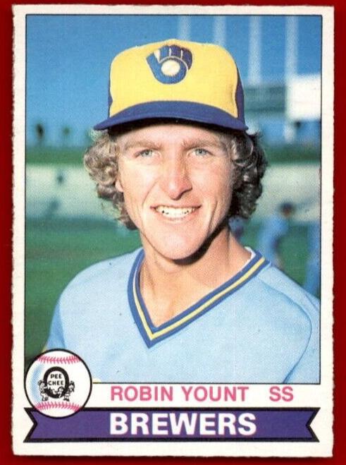 1979 O-Pee-Chee Baseball Robin Yount #41 PSA 8