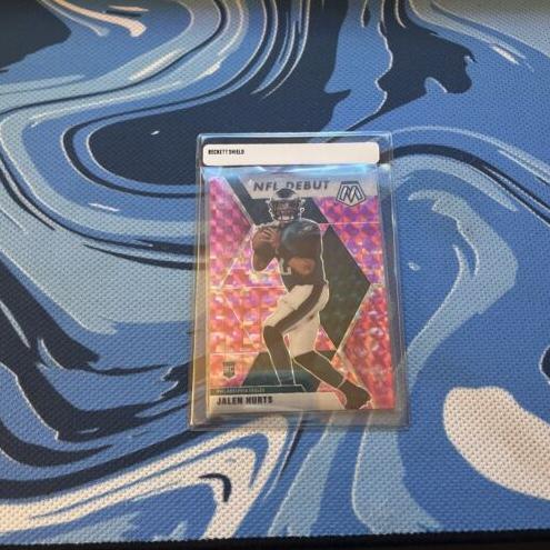 2020 Panini Mosaic Football Mosaic Camo Pink Jalen Hurts #265 PSA 10