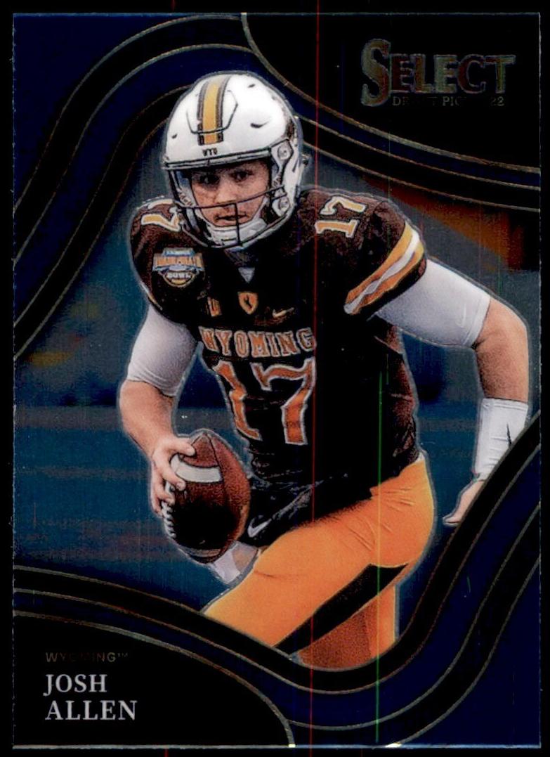 2022 Panini Select Draft Picks Football Josh Allen #169 PSA 10