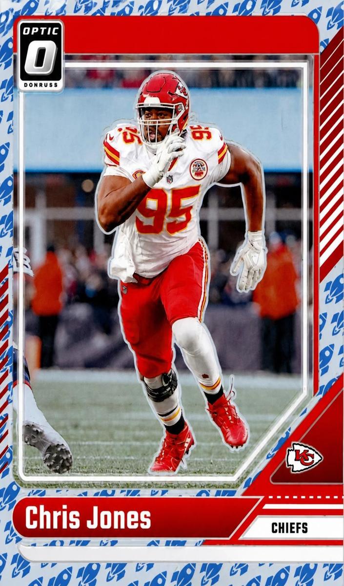 2024 Donruss Optic Football Rocket Chris Jones #99