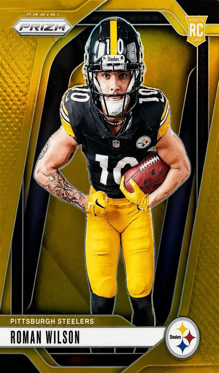 2024 Panini Prizm Football Gold Roman Wilson #35