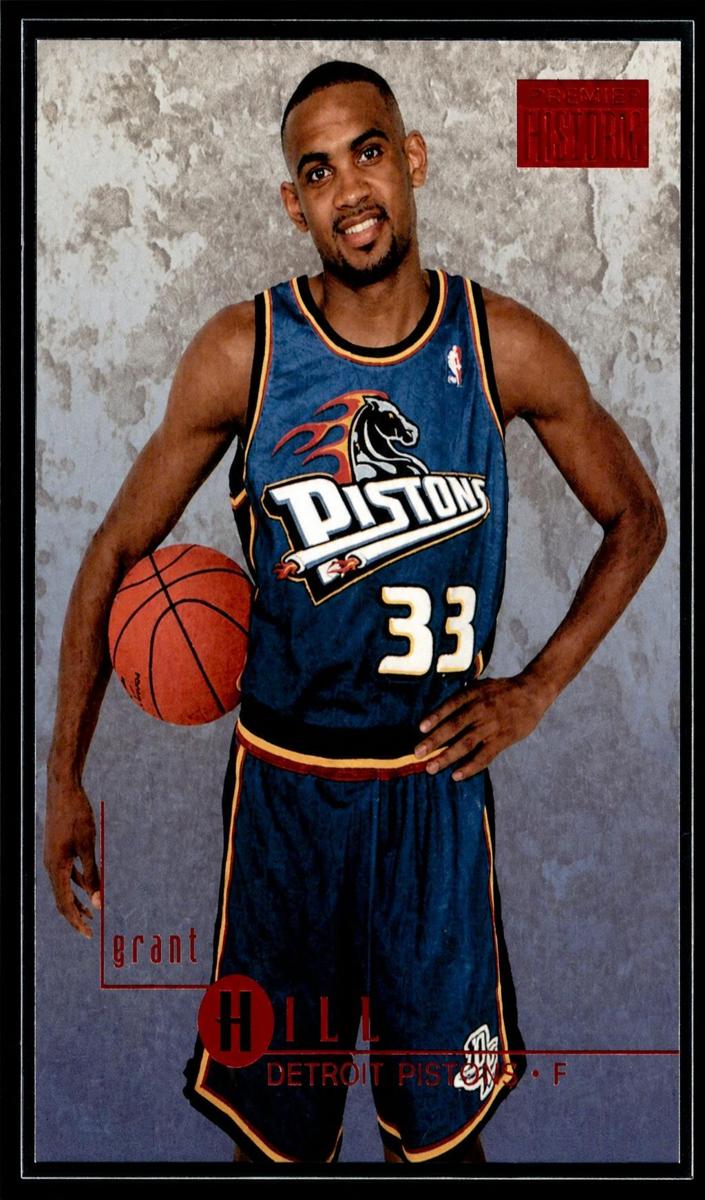 1996 Skybox Premium Basketball Rubies Grant Hill #34 PSA 10