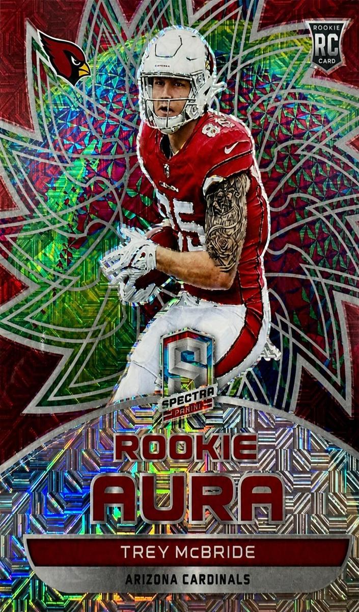 2022 Panini Spectra Football Meta Trey McBride #AUR-TMB