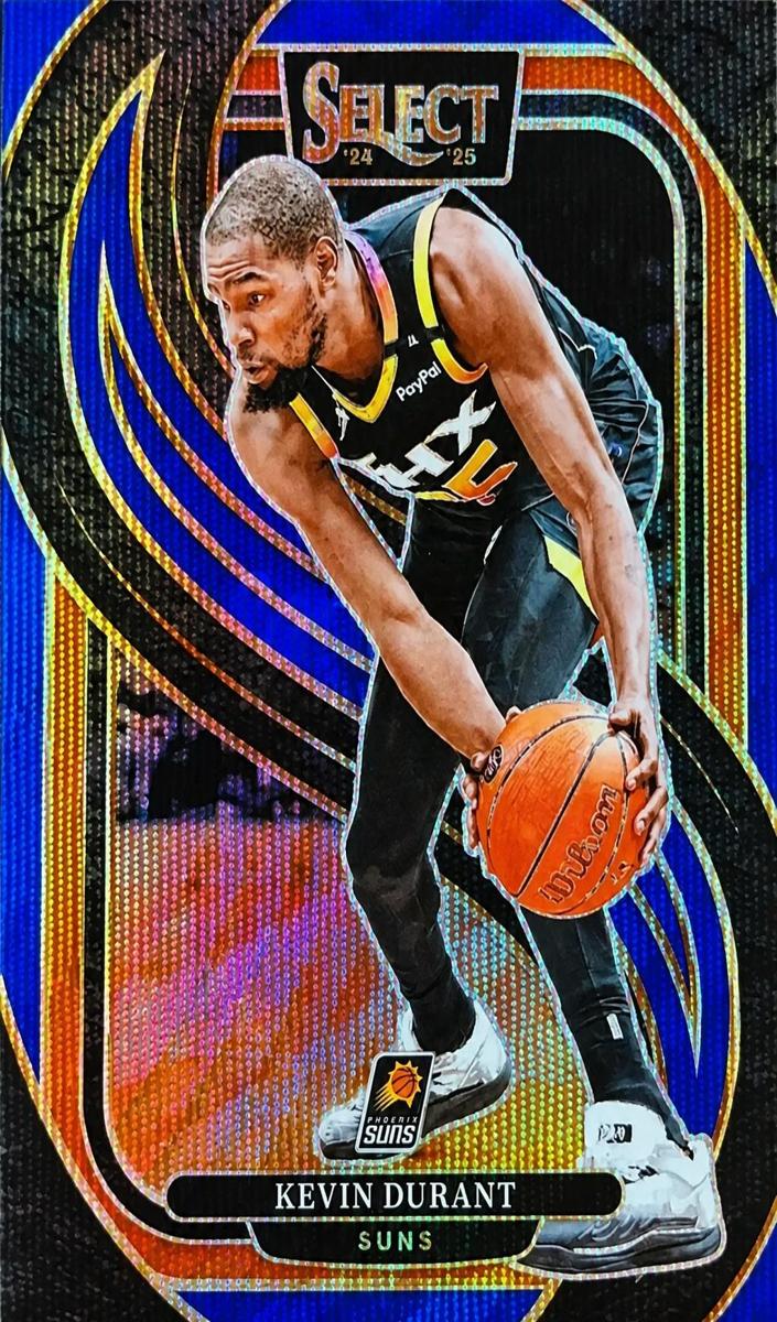 2024 Panini Select Basketball Blue Wave Kevin Durant #127