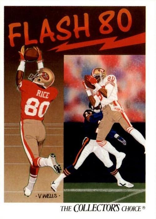 1991 Upper Deck Football Jerry Rice #86