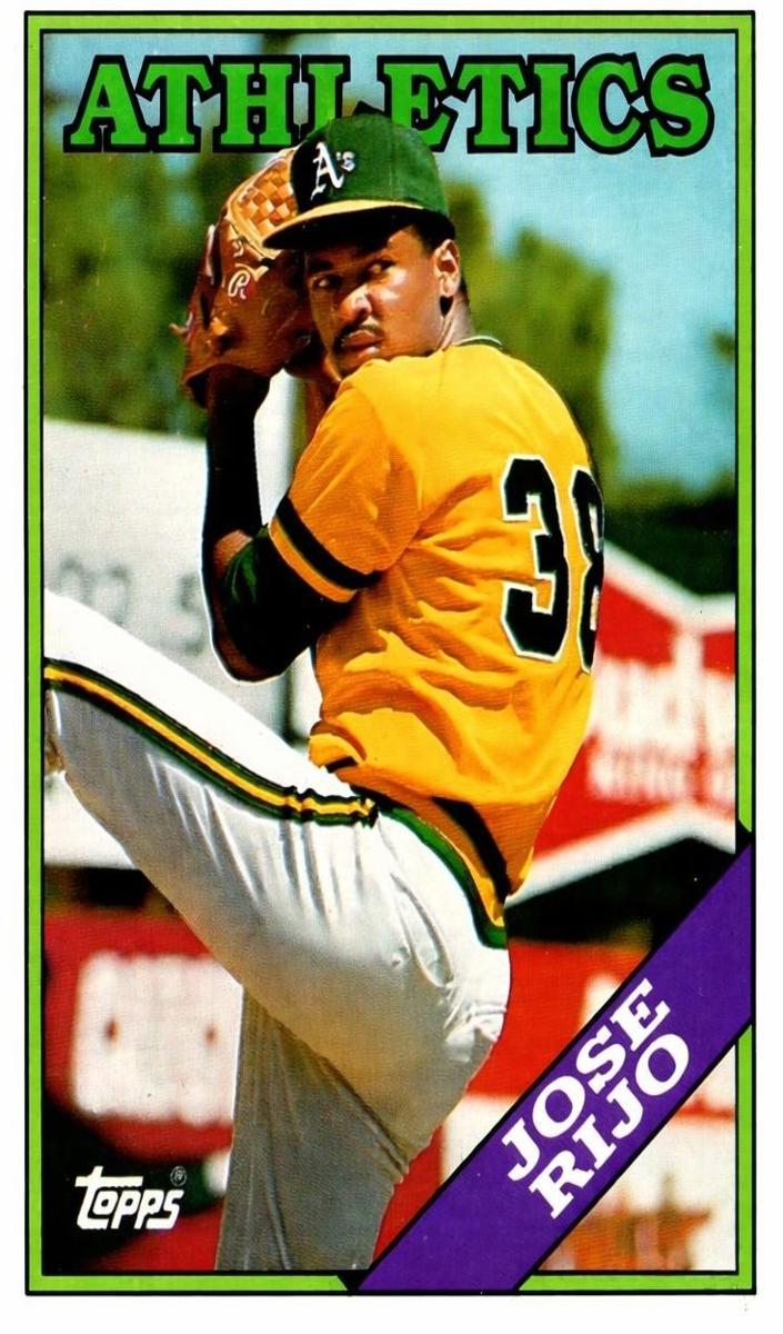 1988 Topps Baseball Jose Rijo #316
