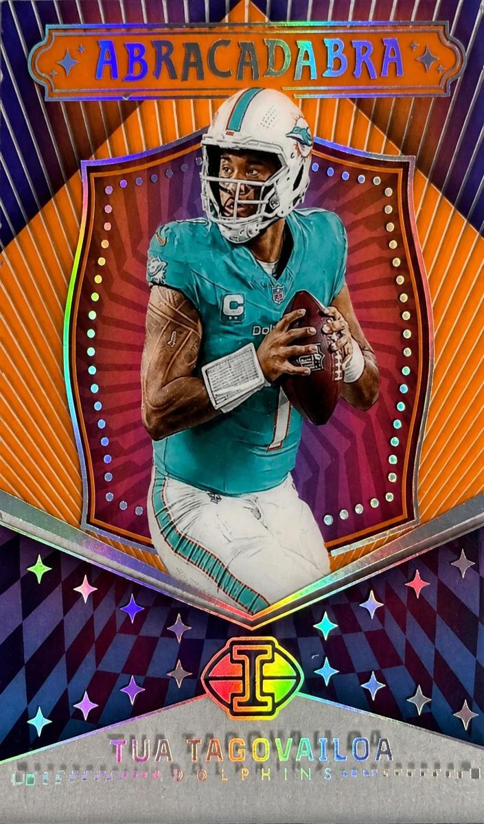 2024 Panini Illusions Football Orange Tua Tagovailoa #6