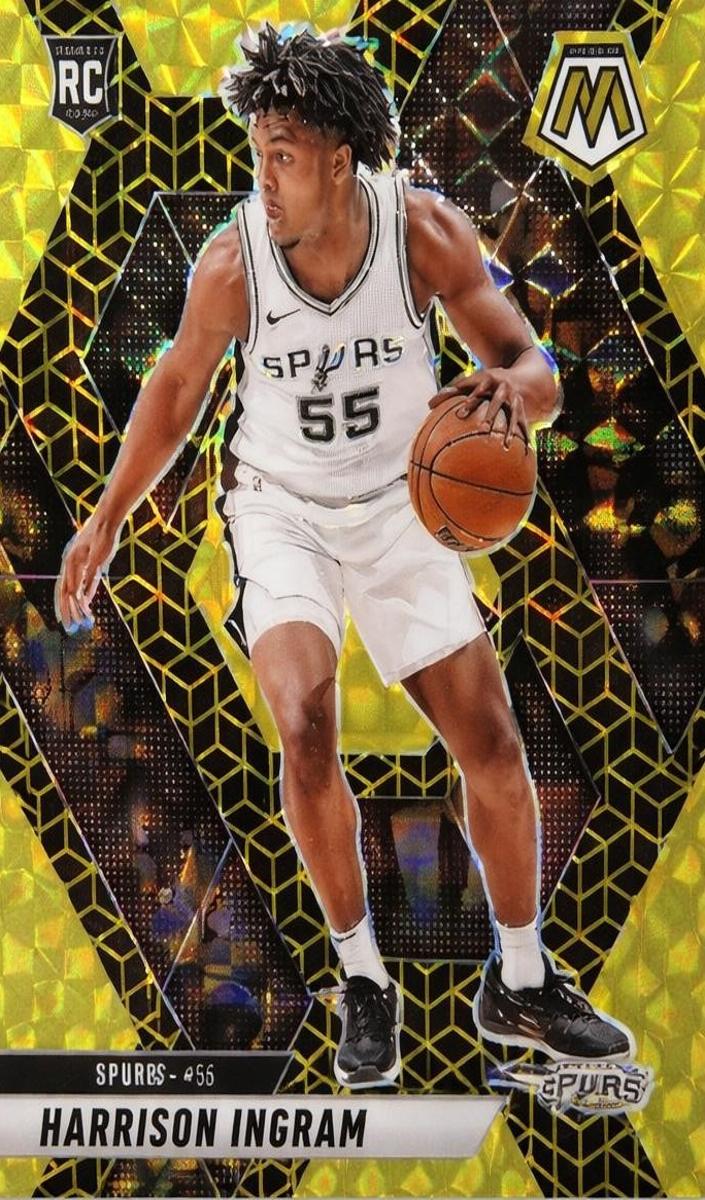 2024 Panini Mosaic Basketball Spectris Gold FOTL Harrison Ingram #244