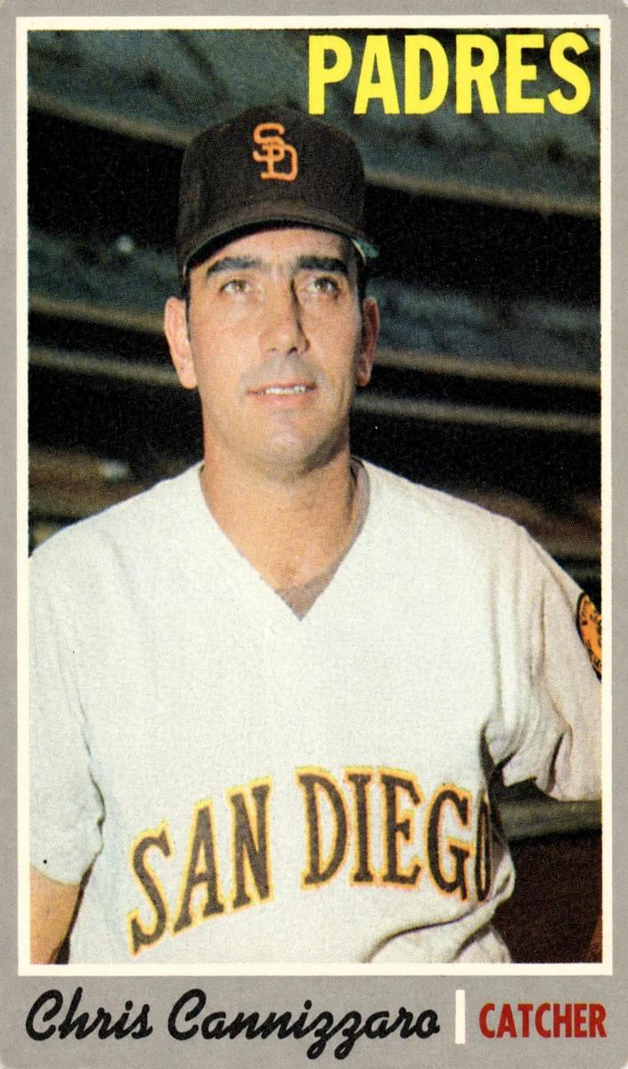 1970 O-Pee-Chee Baseball Chris Cannizzaro #329