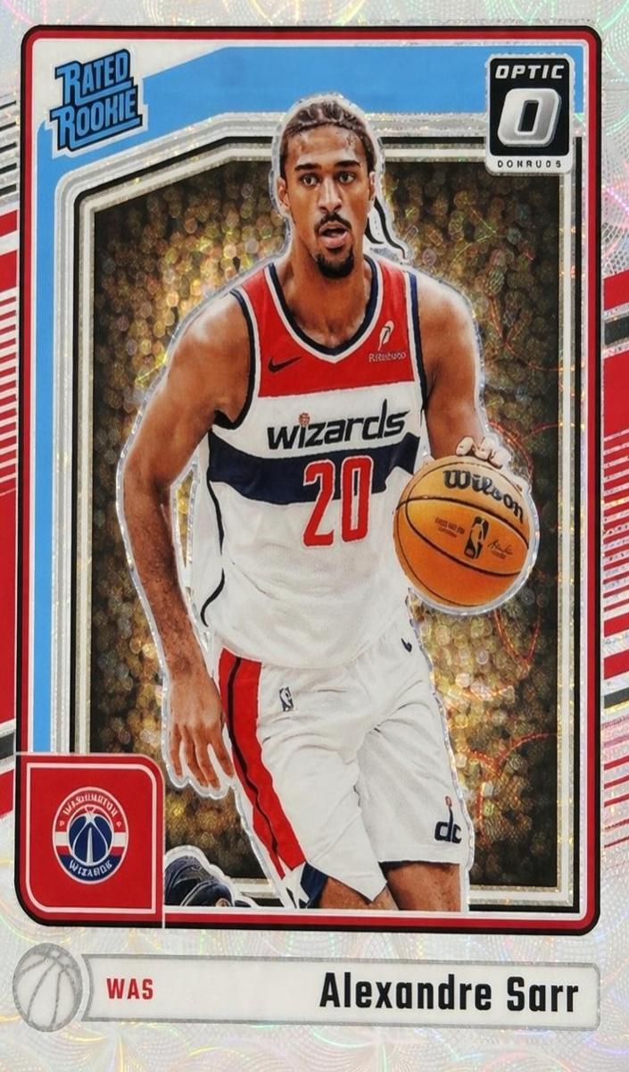 2024 Donruss Optic Basketball Premium Box Set Alexandre Sarr #276 PSA 9