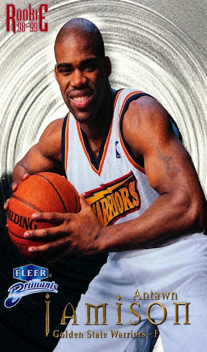 1998 Fleer Brilliants Basketball Antawn Jamison #104