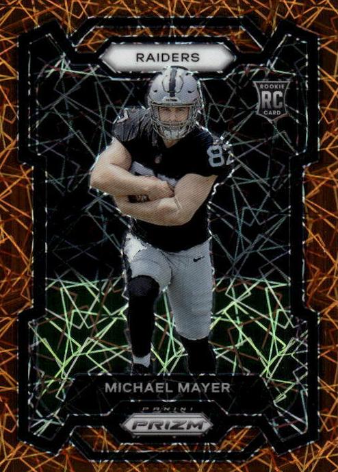 2023 Panini Prizm Football Lazer Michael Mayer #361 PSA 9