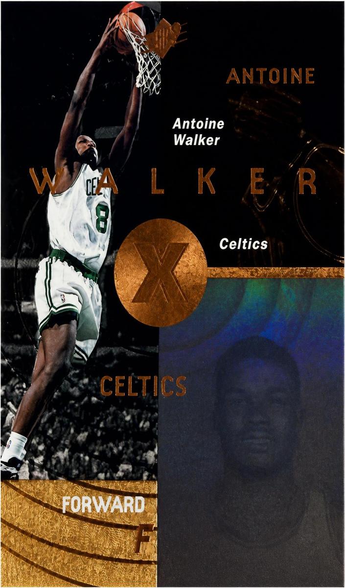 1997 SPx Basketball Bronze Antoine Walker #4