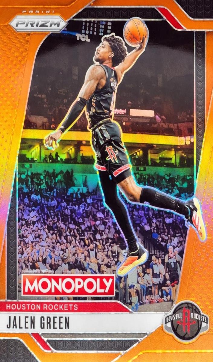 2024 Panini Prizm Monopoly Basketball Orange Jalen Green #71