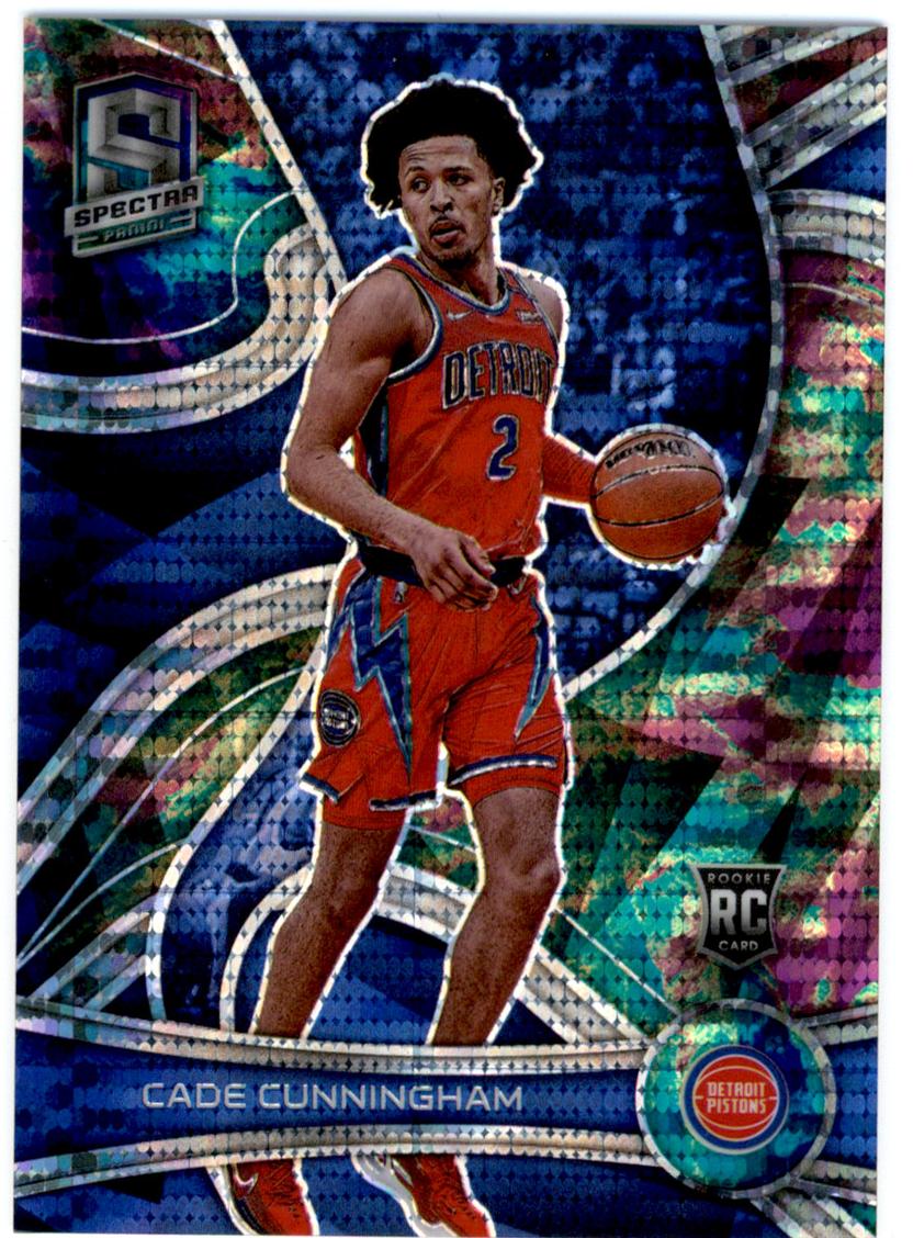 2021 Panini Spectra Basketball Celestial Cade Cunningham #102 PSA 9