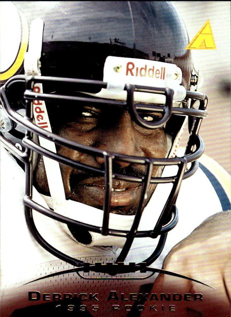 1995 Pinnacle Football Derrick Alexander #235