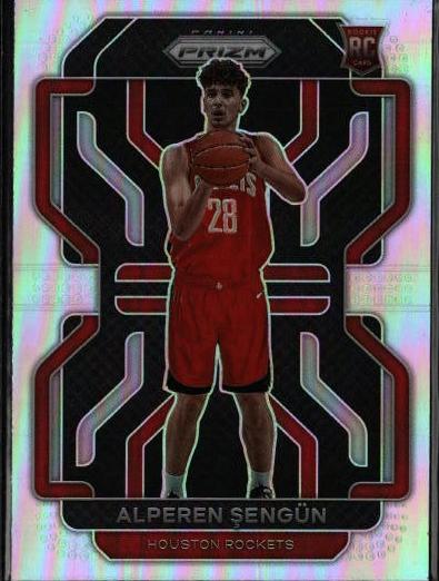 2021 Panini Prizm Basketball Prizms Silver Alperen Sengun #318 PSA 9