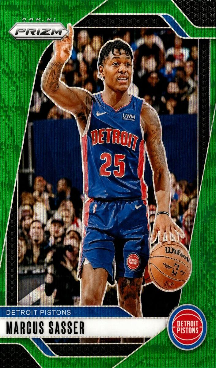 2024 Panini Prizm Basketball Green Wave Marcus Sasser #21