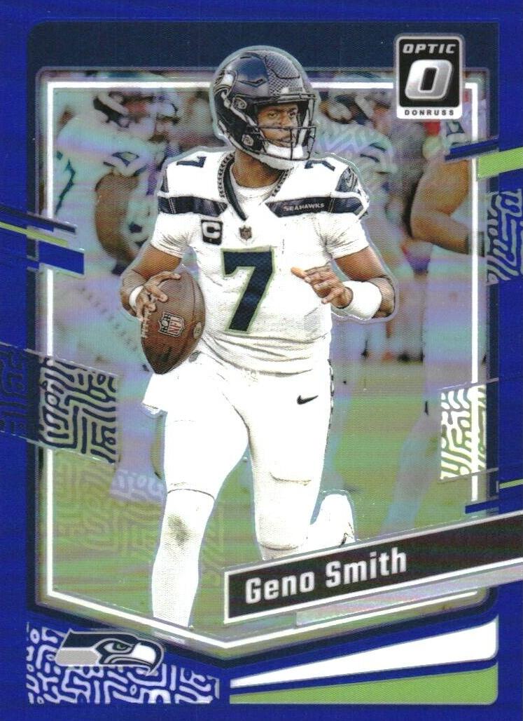 2023 Donruss Optic Football Blue Geno Smith #177
