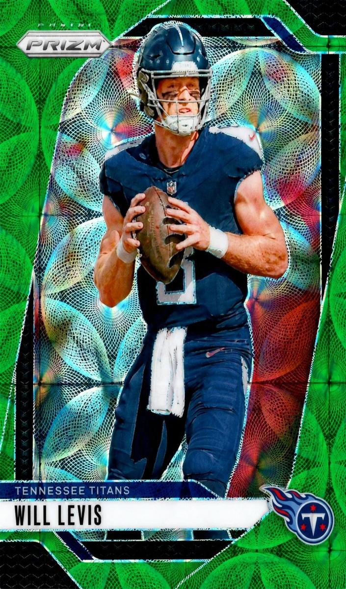 2024 Panini Prizm Football Green Scope Will Levis #277