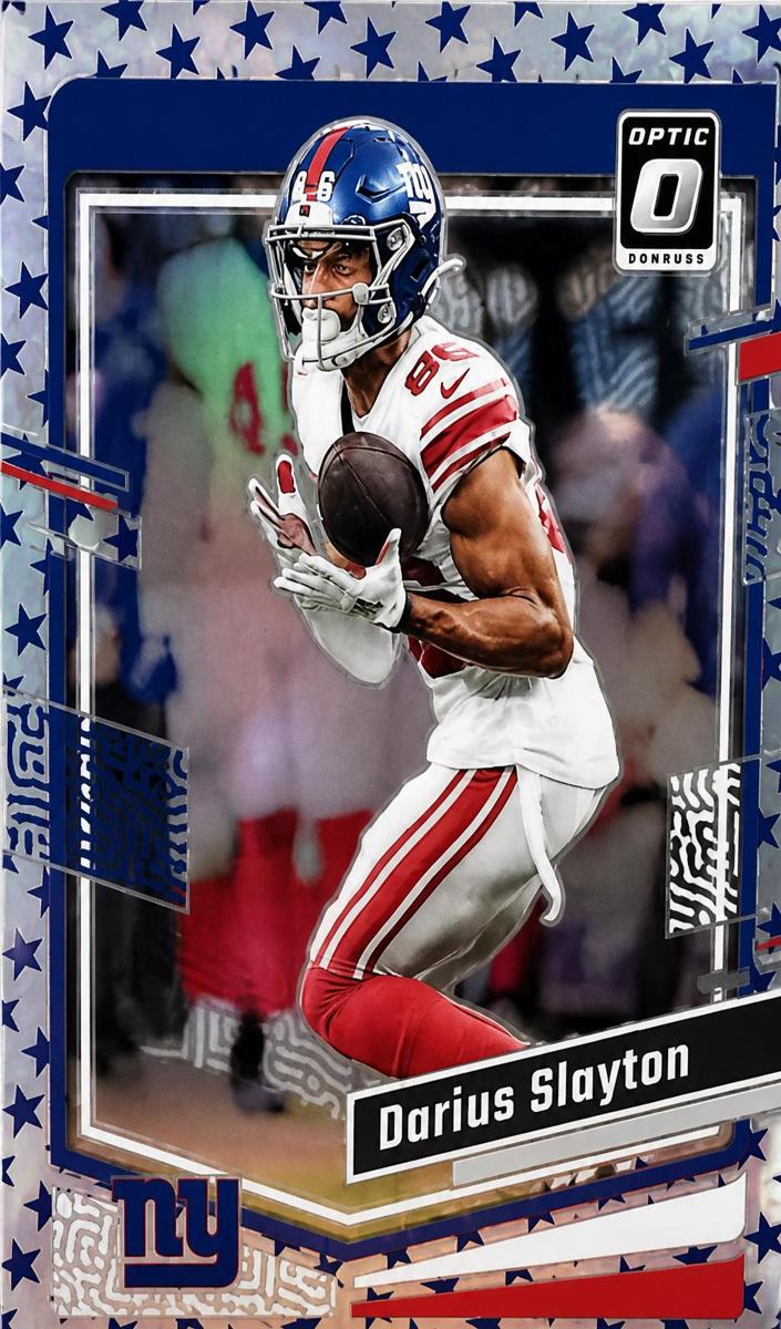 2023 Donruss Optic Football Stars Darius Slayton #142 PSA 10
